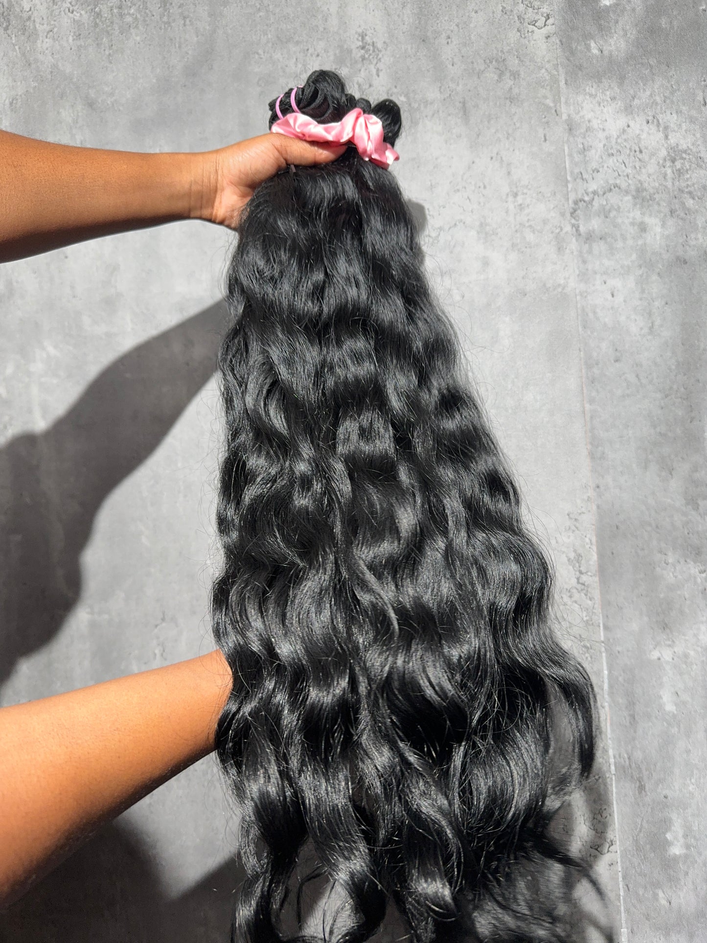 Jet Black Raw Indian Hair